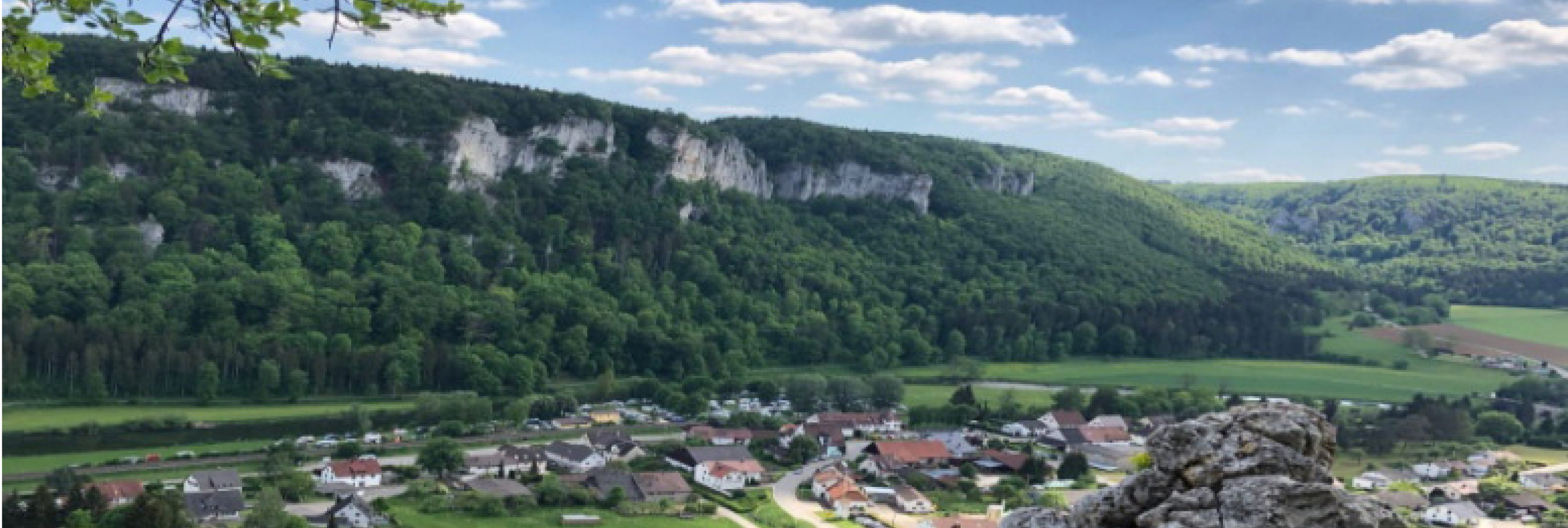 Panoramabild Donautal