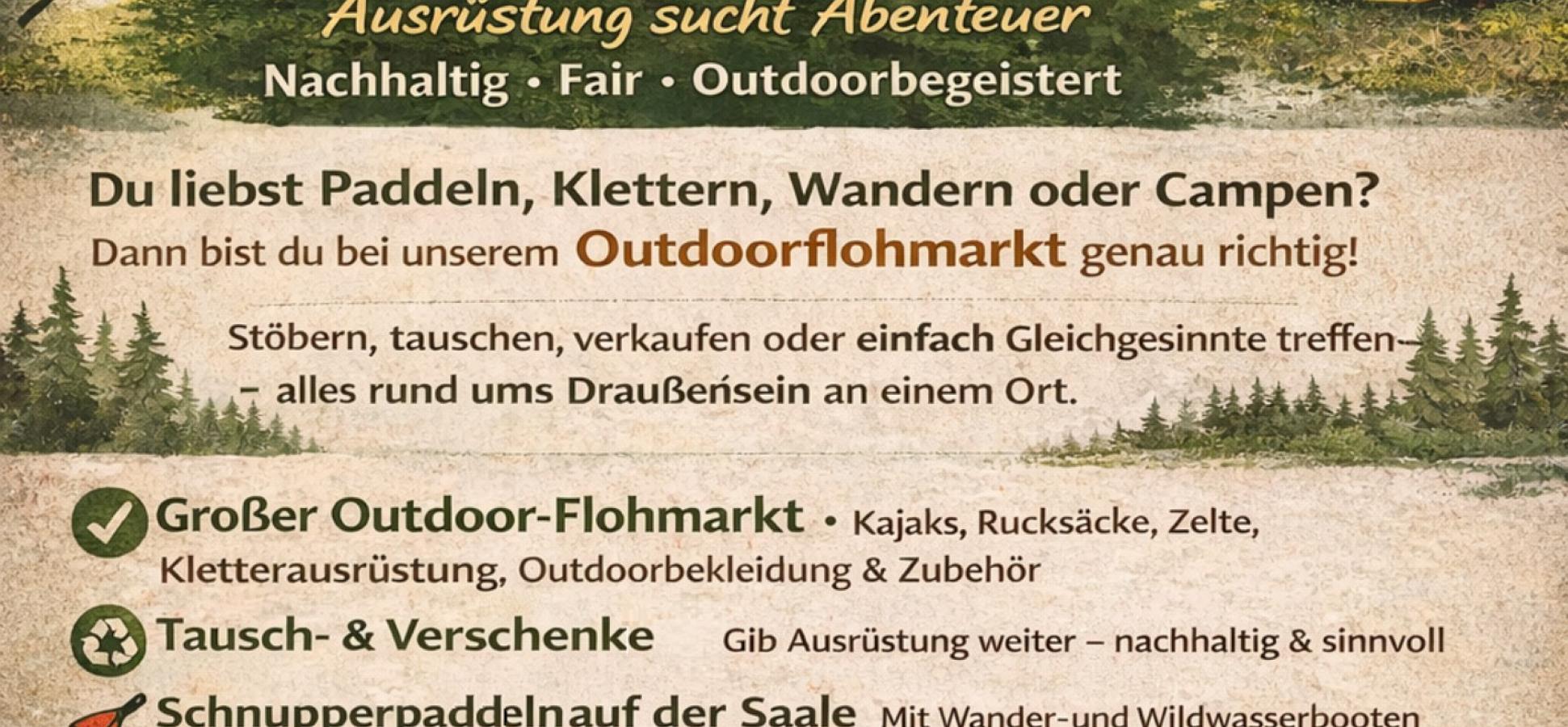 Plakat Outdoorflohmarkt 2026