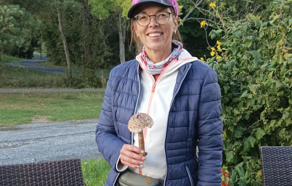 Karin mit Parasol