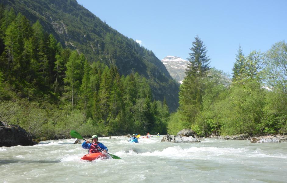 Paddler auf der Lech