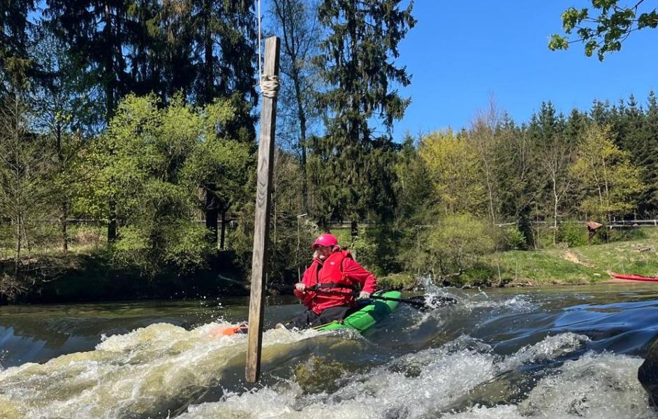 Bärbel am Schwall