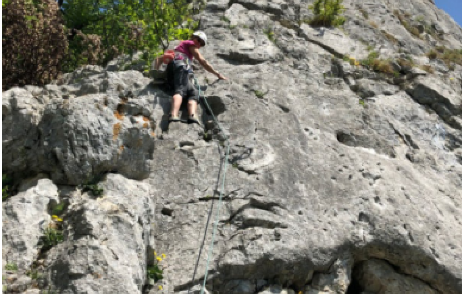 Felsenformation Donautal