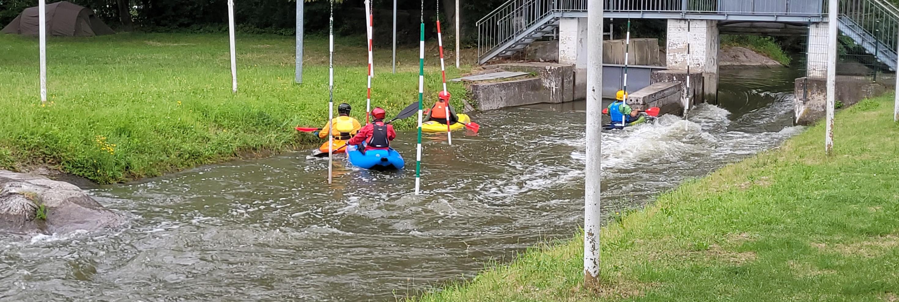 Hinter der Kanaleingang