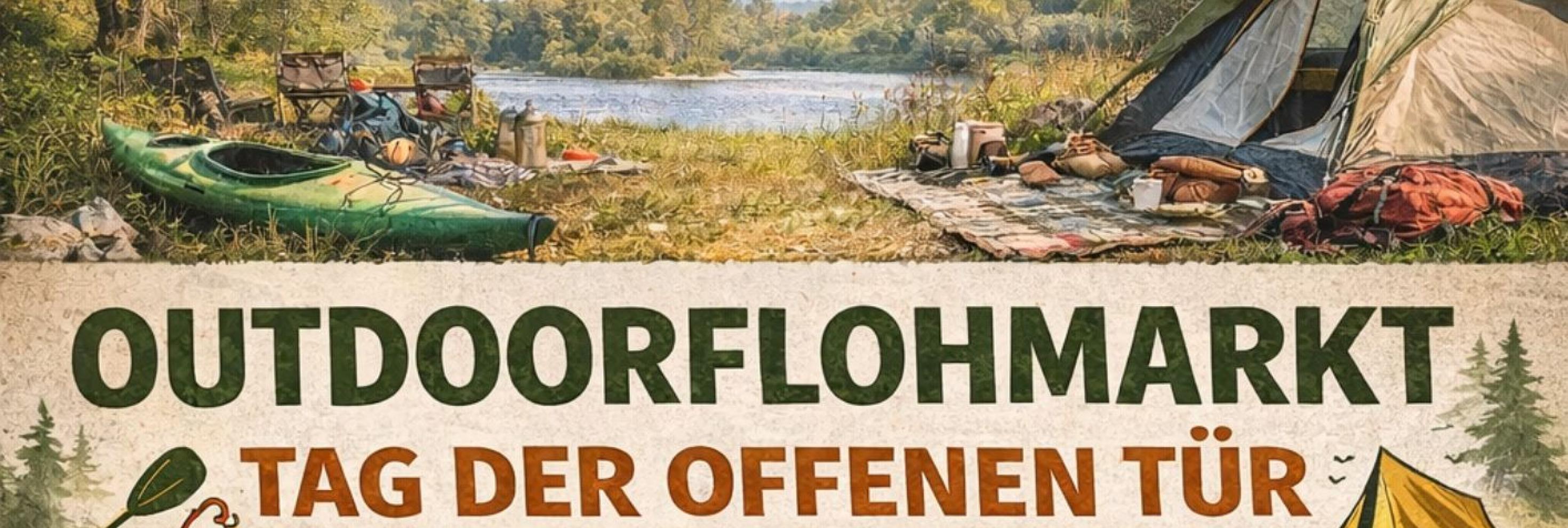 Plakat Outdoorflohmarkt 2026