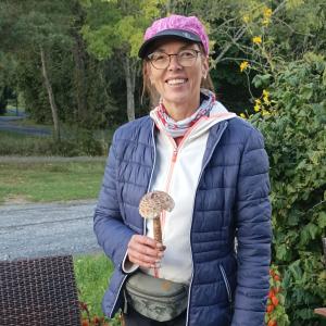 Karin mit Parasol