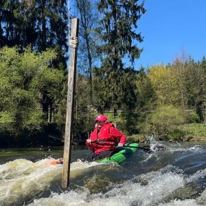 Bärbel am Schwall